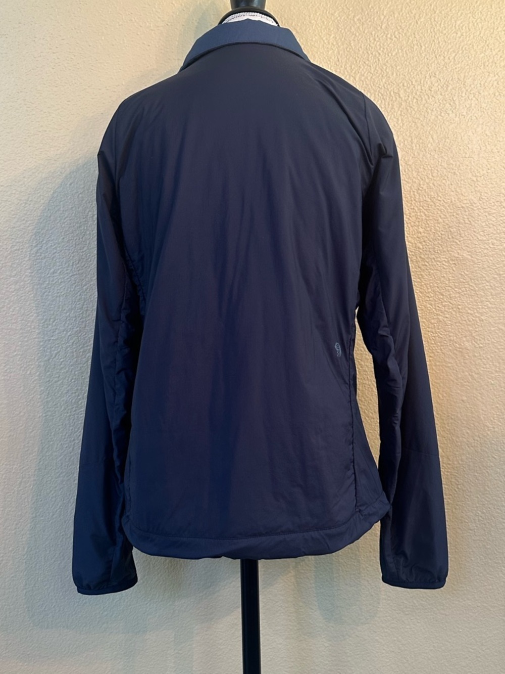 Mountain Hardwear Kor Stasis Hybrid Windbreaker Jacket In Dark Zinc Like New! - Picture 13 of 16